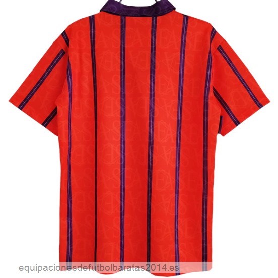Nuevo 2ª Camiseta Escocia Retro 1993 Naranja Baratas